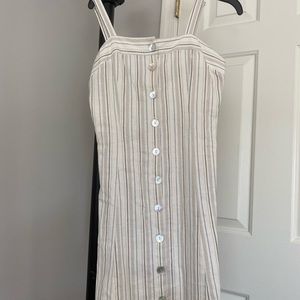 PacSun LA Hearts linen button up dress